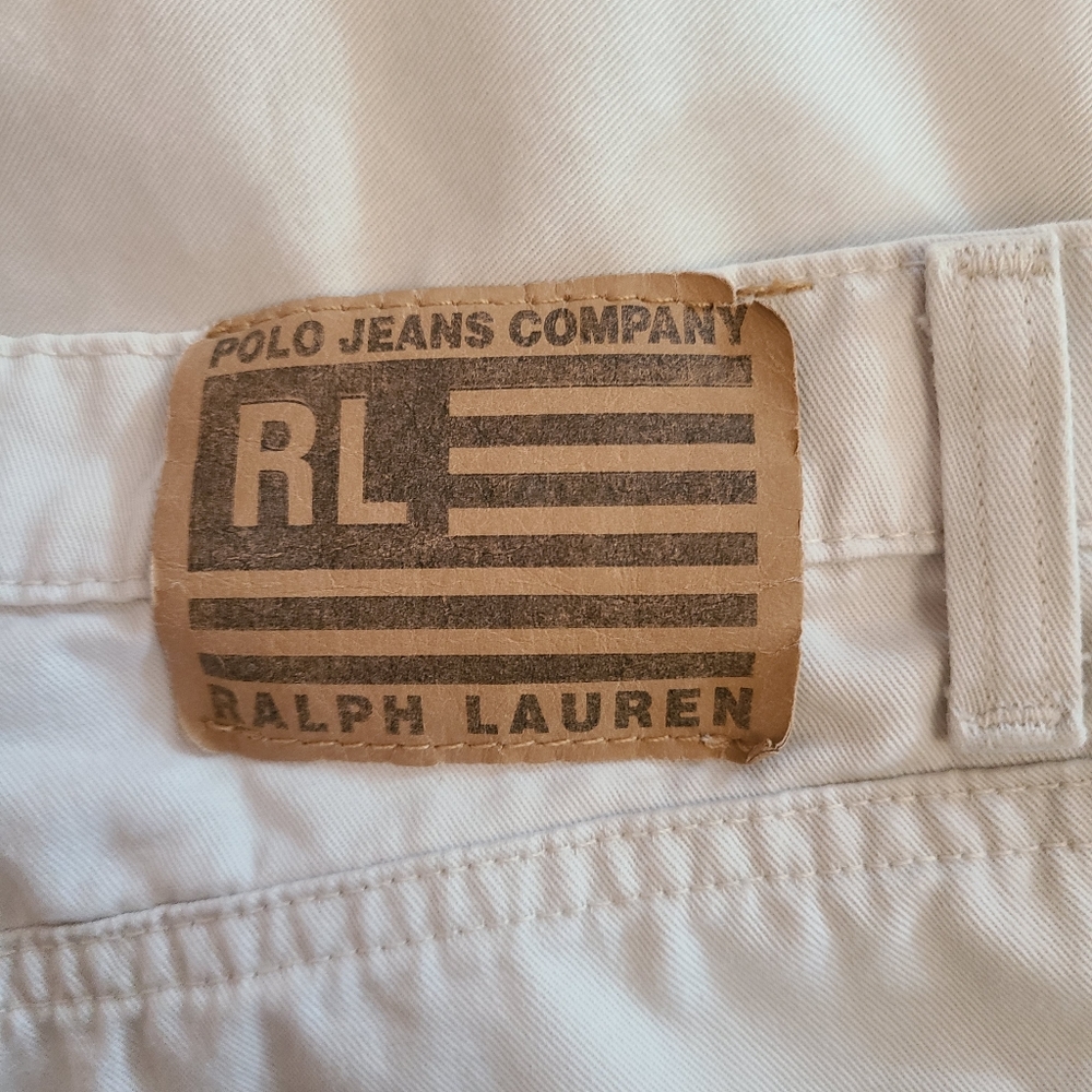 Vintage 90s Ralph Lauren Polo Jeans Co. High Rise Straight Saturday Jean, Size 4 - Picture 10 of 13
